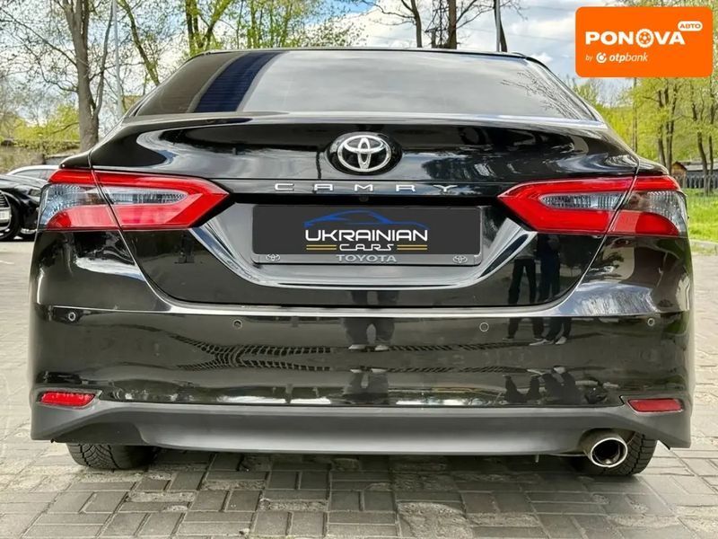 Toyota Camry, 2018 г., Бензин, 87 тыс. км, Седан, Чорный, Днепр (Днепропетровск) AT-10418066 фото