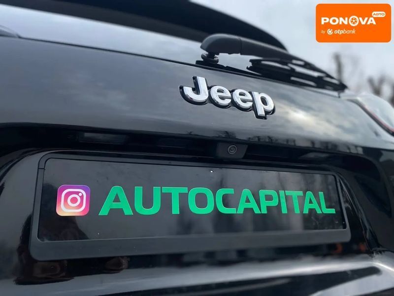 Jeep Cherokee, 2018 р., Бензин, 124 тис. км, Позашляховик / Кросовер, Чорний, Київ AT-10419056 фото