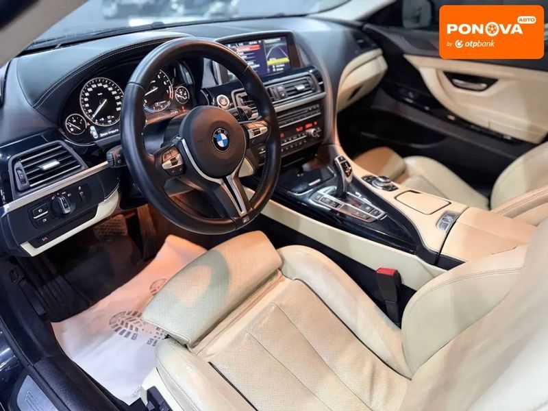 BMW 6 Series Gran Coupe, 2013 р., Бензин, 236 тис. км, Купе, Чорний, Кам'янське (Дніпродзержинськ) AT-10412895 фото