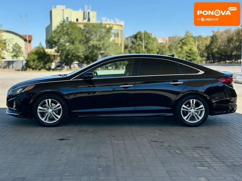 Hyundai Sonata, 2017 р., Газ пропан-бутан / Бензин, 173 тис. км, Седан, Чорний, Дніпро (Дніпропетровськ) AT-10401693 фото