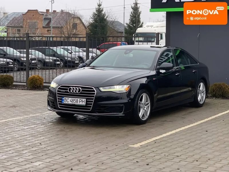 Audi A6, 2015 р., Бензин, 200 тис. км, Седан, Чорний, Львів AT-10407706 фото