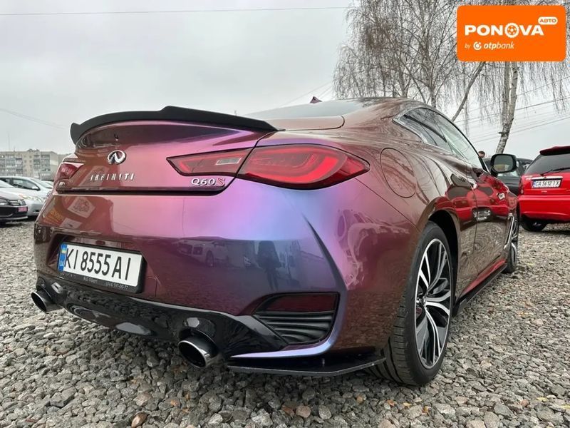 Infiniti Q60, 2019 р., Бензин, 91 тис. км, Купе, Червоний, Черкаси AT-10410428 фото