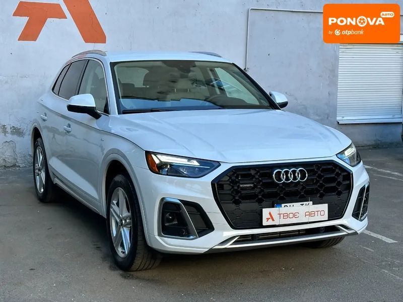 Audi Q5, 2022 р., Гібрид (PHEV), 40 тис. км, Позашляховик / Кросовер, Білий, Одеса AT-10417542 фото