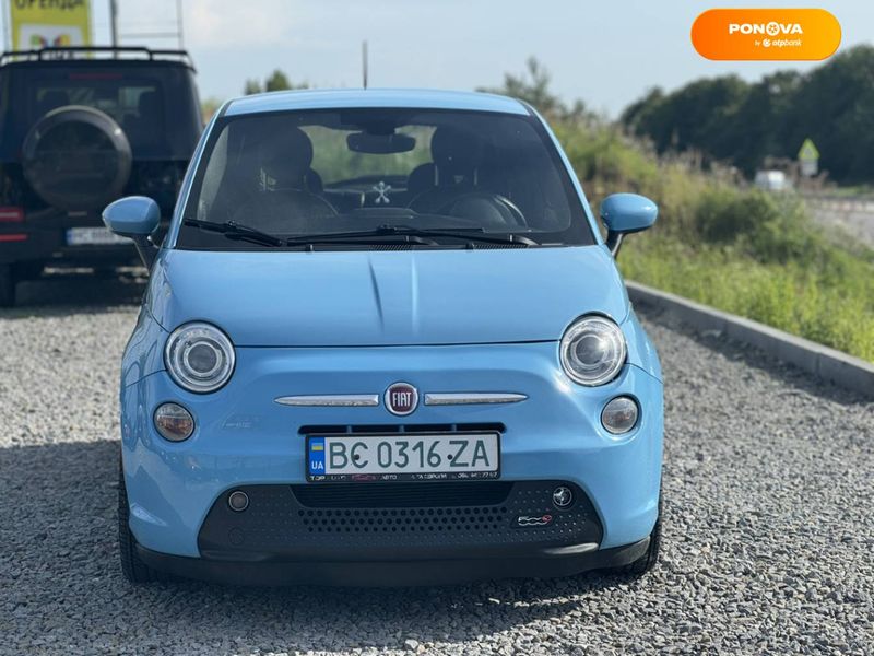 Fiat 500e, 2017, Електро, 63 тис. км, Хетчбек, Синій, Львів 103118 фото