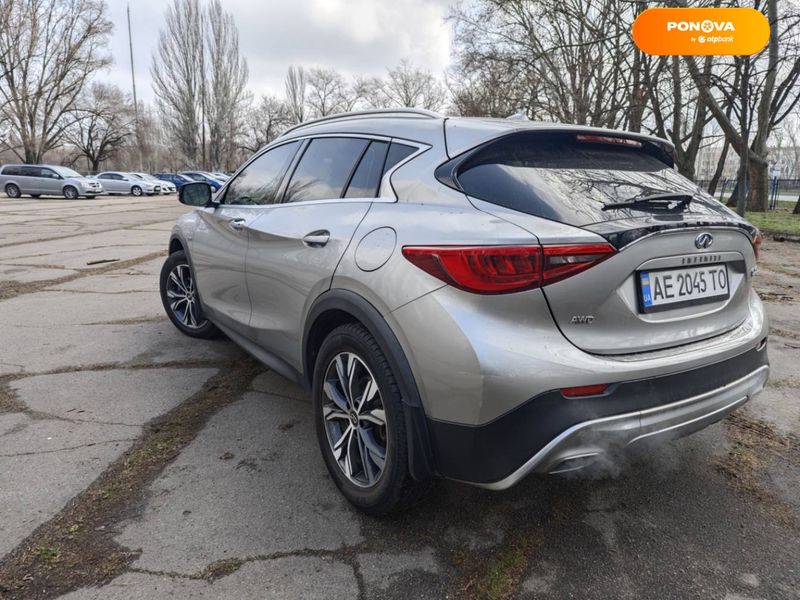 Infiniti QX30, 2016, Бензин, 1.99 л., 108 тис. км, Позашляховик / Кросовер, Сірий, Запоріжжя 32663 фото