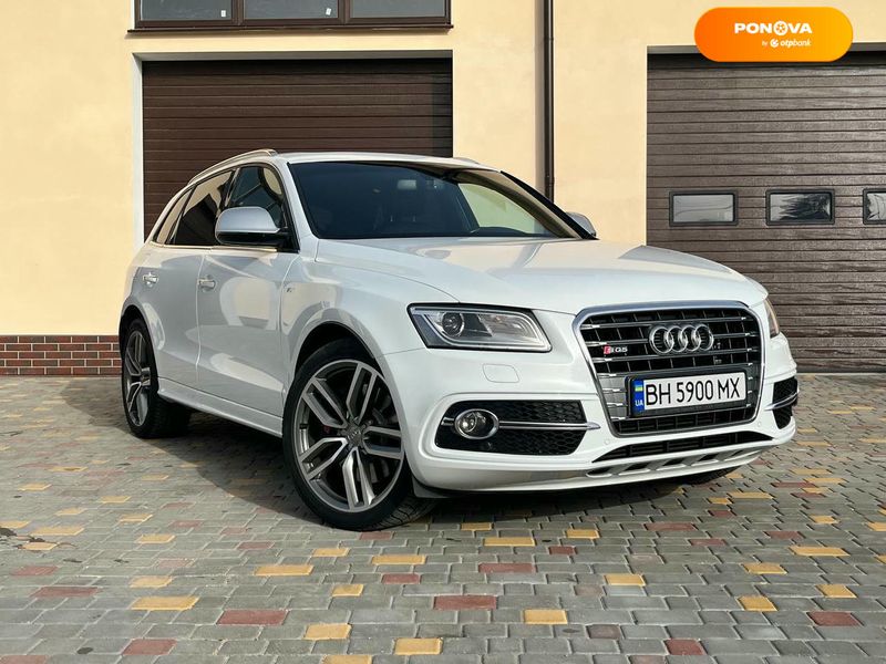 Audi SQ5, 2015, Дизель, 2.97 л., 85 тыс. км, Внедорожник / Кроссовер, Белый, Одесса Cars-Pr-65881 фото