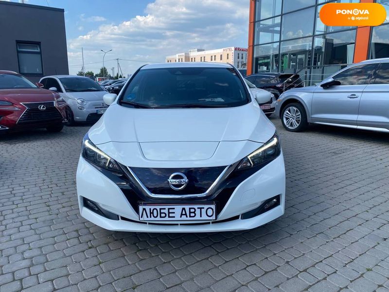 Nissan Leaf, 2019, Електро, 4 л., 49 тис. км, Хетчбек, Білий, Львів 109581 фото