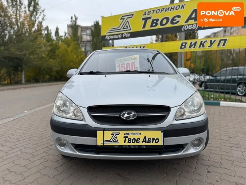 Hyundai Getz, 2011 р., Газ пропан-бутан / Бензин, 173 тис. км, Хетчбек, Сірий, Кривий Ріг AT-10403433 фото