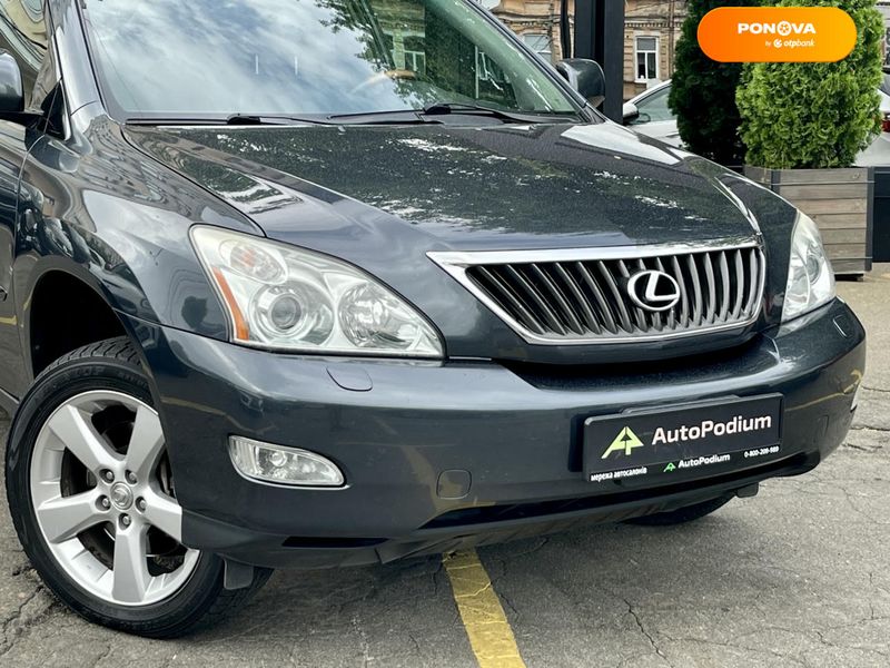 Lexus RX, 2007, Газ пропан-бутан / Бензин, 3.5 л., 186 тис. км, Позашляховик / Кросовер, Сірий, Київ 102421 фото