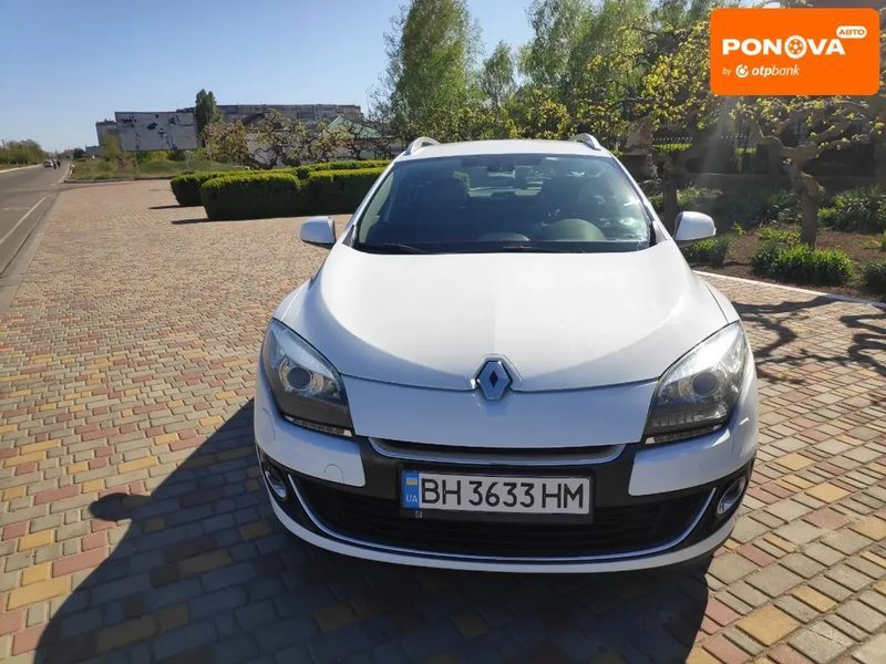 Renault Megane, 2012 р., Дизель, 199 тис. км, Універсал, Білий, Білгород-Дністровський AT-10401894 фото
