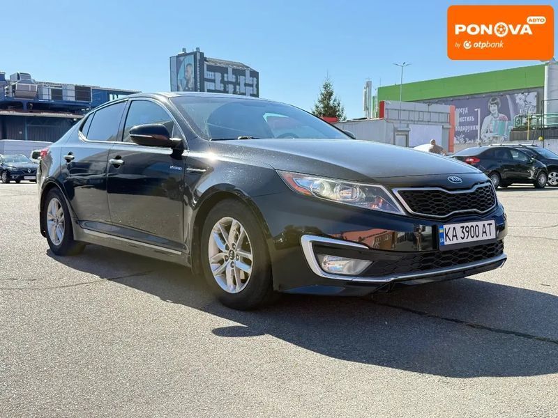 Kia Optima, 2013 р., Гібрид (HEV), 300 тис. км, Седан, Чорний, Київ AT-10402898 фото
