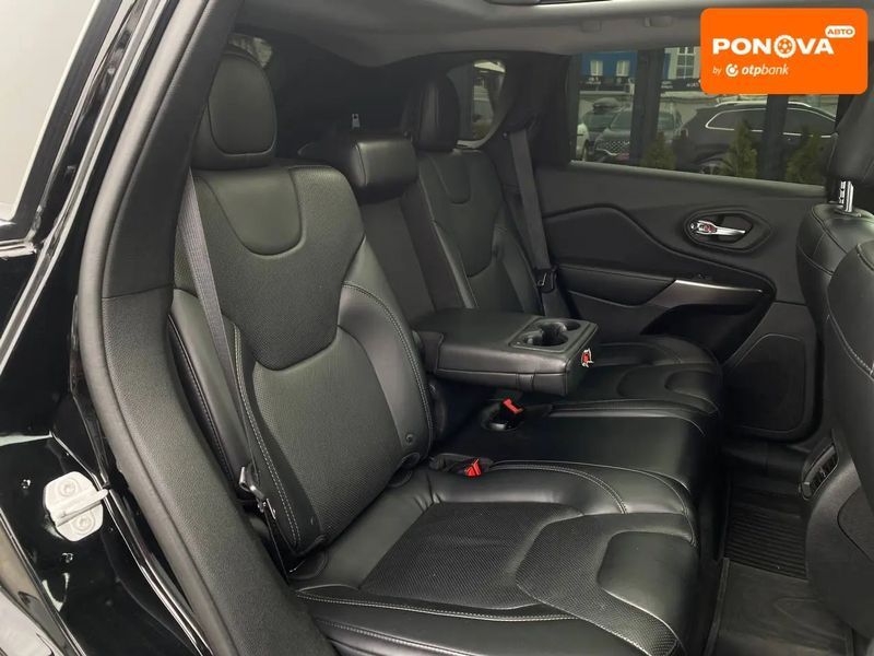 Jeep Cherokee, 2018 р., Бензин, 124 тис. км, Позашляховик / Кросовер, Чорний, Київ AT-10419056 фото