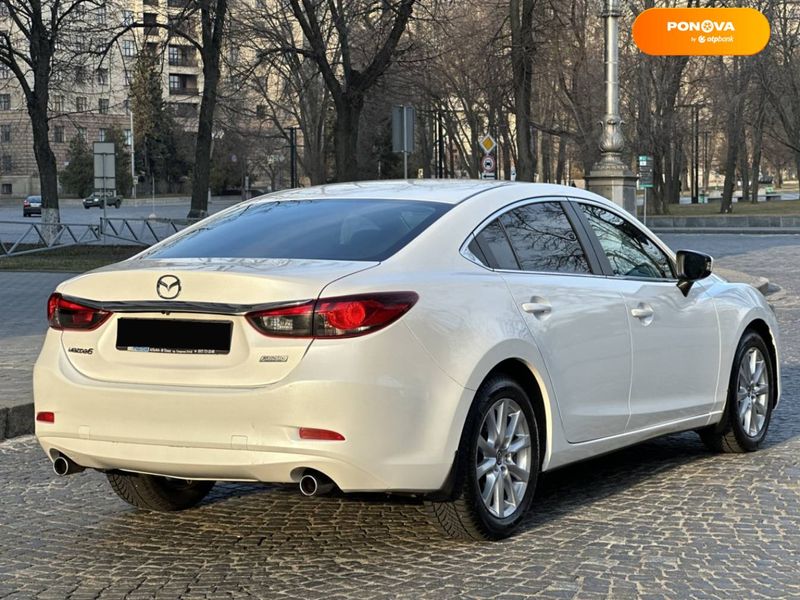 Mazda 6, 2013, Бензин, 2 л., 105 тис. км, Седан, Білий, Харків 31691 фото