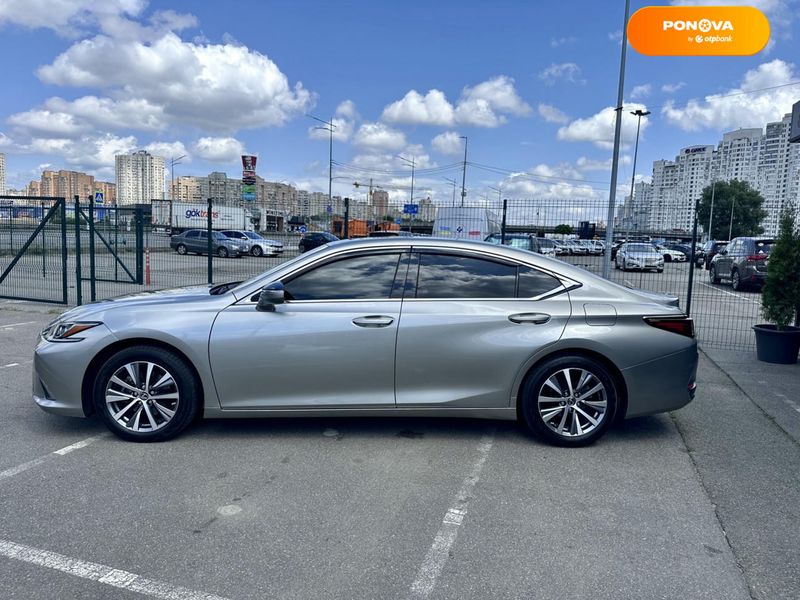 Lexus ES, 2019, Бензин, 2.49 л., 73 тис. км, Седан, Сірий, Київ 99057 фото