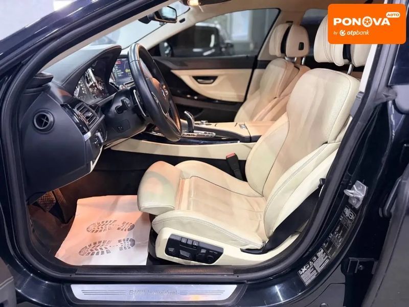 BMW 6 Series Gran Coupe, 2013 р., Бензин, 236 тис. км, Купе, Чорний, Кам'янське (Дніпродзержинськ) AT-10412895 фото