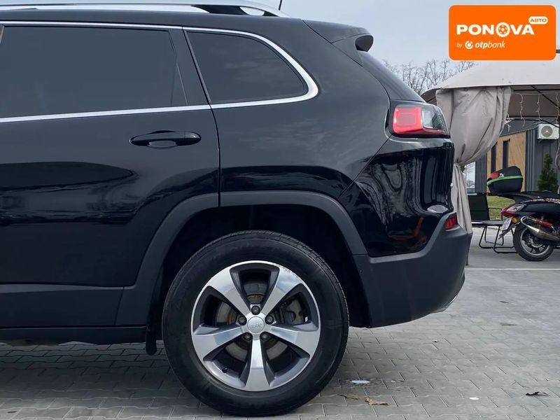 Jeep Cherokee, 2018 р., Бензин, 124 тис. км, Позашляховик / Кросовер, Чорний, Київ AT-10419056 фото