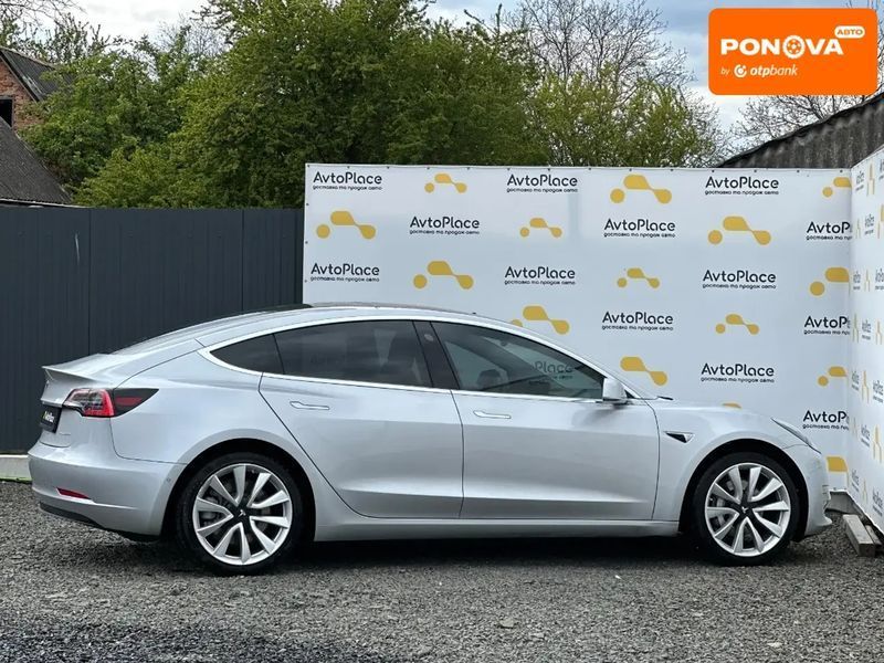 Tesla Model 3, 2018 р., Електро, 145 тис. км, Хетчбек, Сірий, Луцьк AT-10416300 фото
