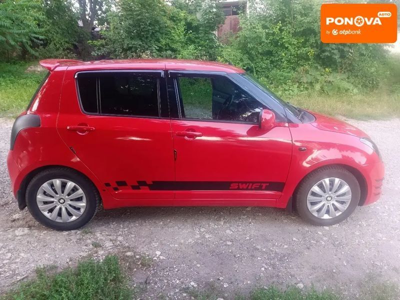 Suzuki Swift, 2006 г., Бензин, 172 тыс. км, Хетчбек, Красный, Калинівка AT-10404532 фото