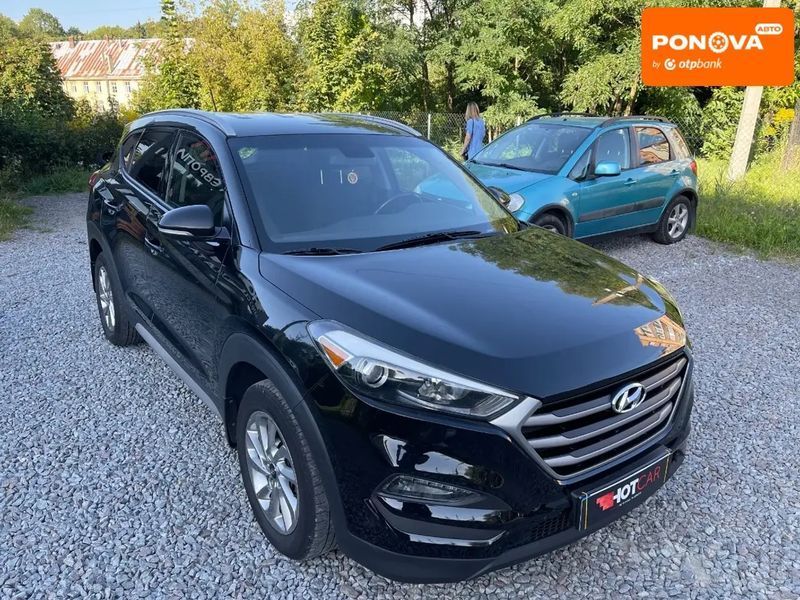 Hyundai Tucson, 2017 р., Бензин, 112 тис. км, Позашляховик / Кросовер, Чорний, Львів AT-10401568 фото