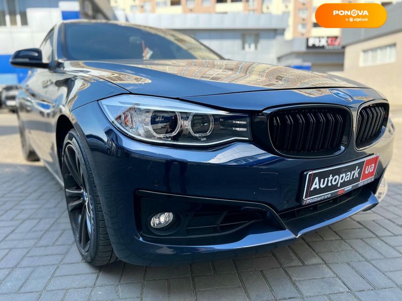 BMW 3 Series GT, 2016, Бензин, 2 л., 91 тис. км, Ліфтбек, Синій, Одеса 36520 фото