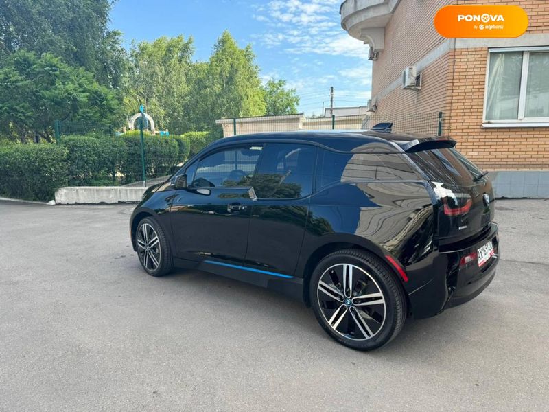 BMW I3, 2016, Гибрид (PHEV), 0.6 л., 38 тыс. км, Хетчбек, Чорный, Киев 98124 фото