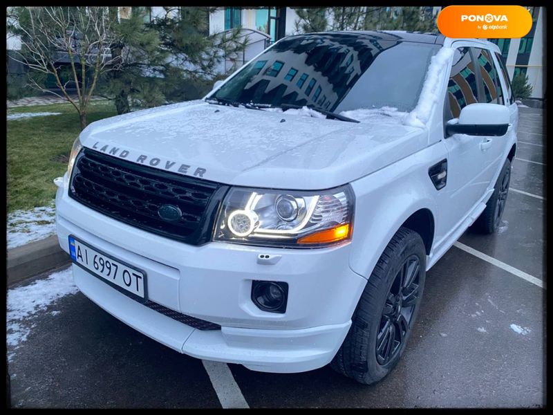 Land Rover Freelander, 2014, Бензин, 2 л., 177 тис. км, Позашляховик / Кросовер, Білий, Київ Cars-Pr-60766 фото