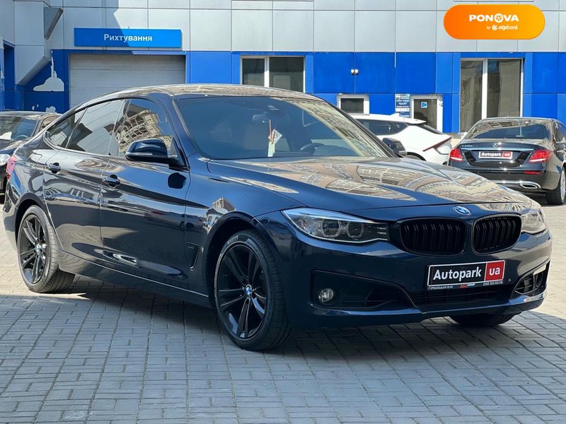 BMW 3 Series GT, 2016, Бензин, 2 л., 91 тис. км, Ліфтбек, Синій, Одеса 36520 фото