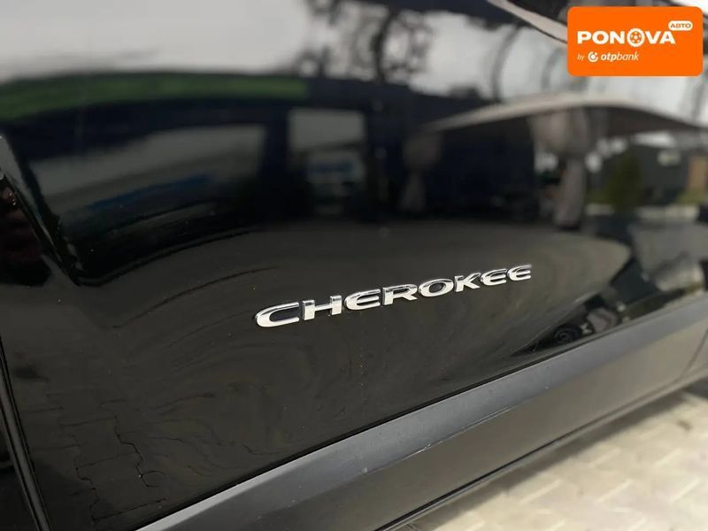 Jeep Cherokee, 2018 р., Бензин, 124 тис. км, Позашляховик / Кросовер, Чорний, Київ AT-10419056 фото