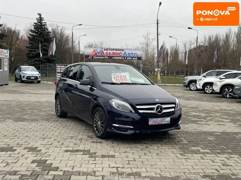 Mercedes-Benz B-Class, 2017 г., Електро, 100 тыс. км, Хетчбек, Синий, Кривой Рог AT-10405320 фото