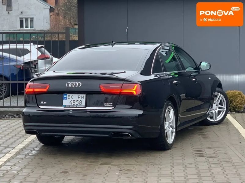 Audi A6, 2015 р., Бензин, 200 тис. км, Седан, Чорний, Львів AT-10407706 фото