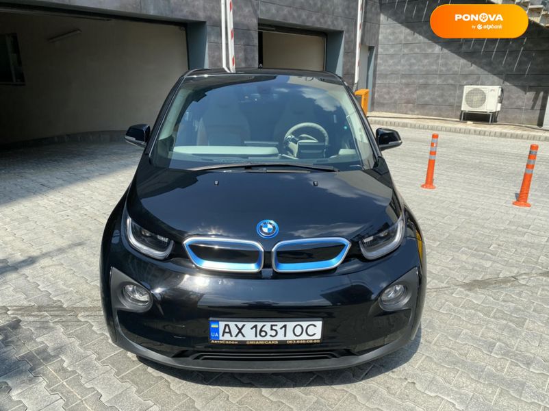 BMW I3, 2016, Гибрид (PHEV), 0.6 л., 38 тыс. км, Хетчбек, Чорный, Киев 98124 фото