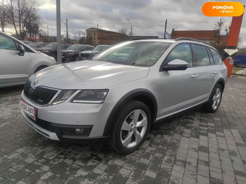 Skoda Octavia Scout, 2019, Дизель, 2 л., 199 тис. км, Універсал, Сірий, Львів 14040 фото