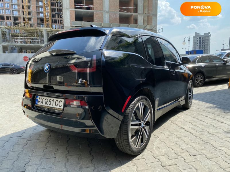 BMW I3, 2016, Гибрид (PHEV), 0.6 л., 38 тыс. км, Хетчбек, Чорный, Киев 98124 фото