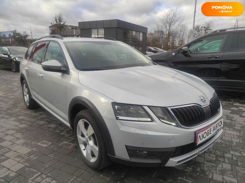 Skoda Octavia Scout, 2019, Дизель, 2 л., 199 тис. км, Універсал, Сірий, Львів 14040 фото