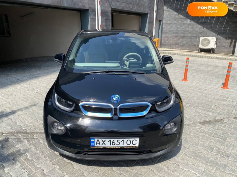 BMW I3, 2016, Гибрид (PHEV), 0.6 л., 38 тыс. км, Хетчбек, Чорный, Киев 98124 фото