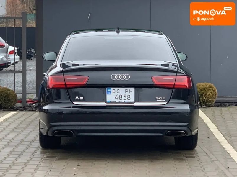 Audi A6, 2015 р., Бензин, 200 тис. км, Седан, Чорний, Львів AT-10407706 фото