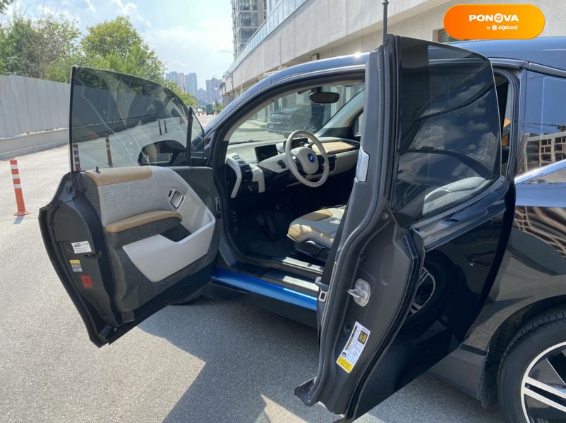 BMW I3, 2016, Гибрид (PHEV), 0.6 л., 38 тыс. км, Хетчбек, Чорный, Киев 98124 фото