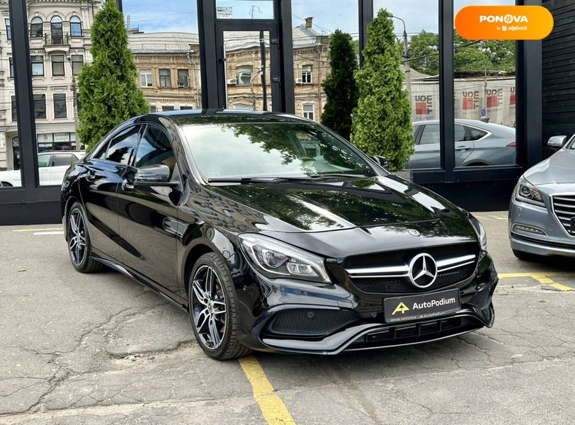 Mercedes-Benz CLA-Class, 2017, Бензин, 2 л., 92 тис. км, Седан, Чорний, Київ 51385 фото