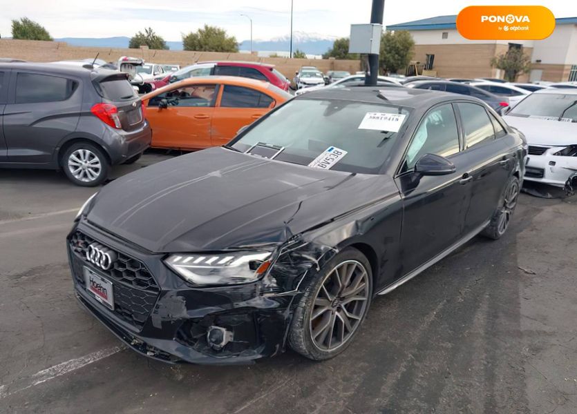 Audi S4, 2020, Бензин, 3 л., 37 тыс. км, Седан, Чорный, Киев Cars-EU-US-KR-30914 фото