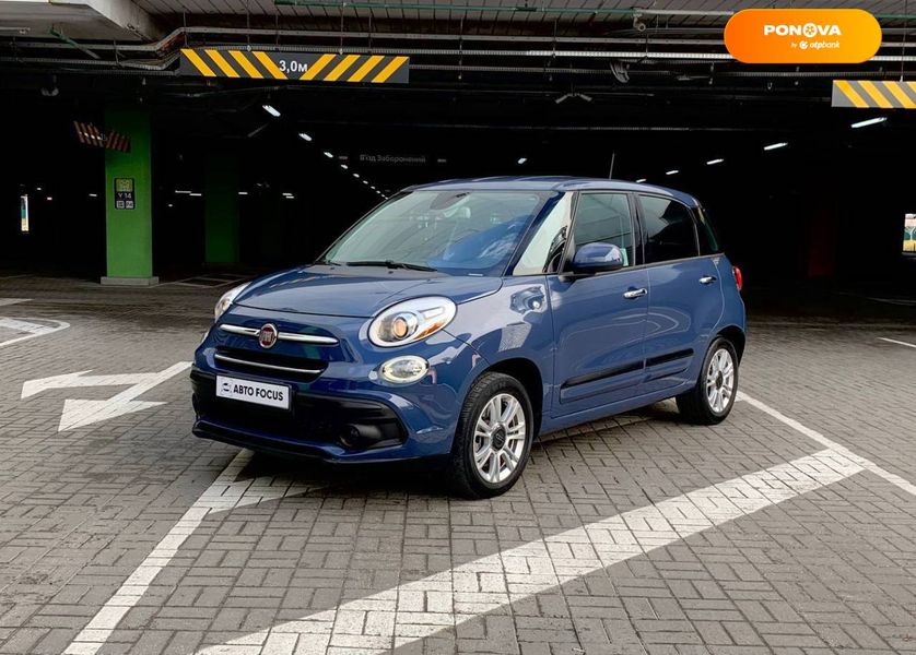 Fiat 500L, 2018, Бензин, 1.4 л., 22 тис. км, Хетчбек, Синій, Київ 32392 фото