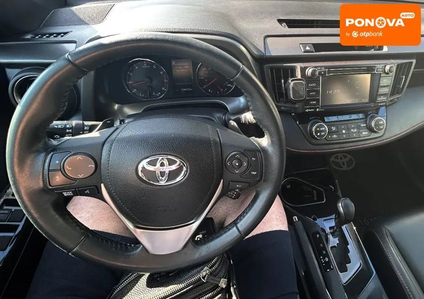 Toyota RAV4, 2017 р., Бензин, 106 тис. км, Позашляховик / Кросовер, Синій, Харків AT-10402199 фото