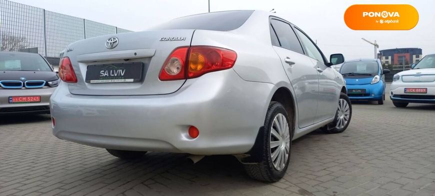 Toyota Corolla, 2008, Бензин, 1.6 л., 238 тис. км, Седан, Сірий, Львів 23600 фото