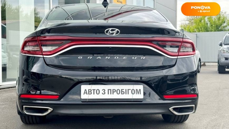 Hyundai Grandeur, 2018, Бензин, 3 л., 99 тис. км, Седан, Чорний, Київ 97813 фото