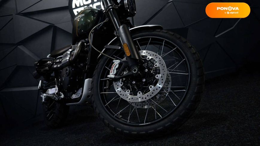 Triumph Scrambler, 2019, Бензин, 1200 см³, 9 тис. км, Мотоцикл Классік, Зелений, Київ moto-37606 фото