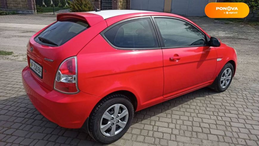 Hyundai Accent, 2008, Бензин, 1.6 л., 160 тис. км, Хетчбек, Червоний, Запоріжжя Cars-Pr-67929 фото