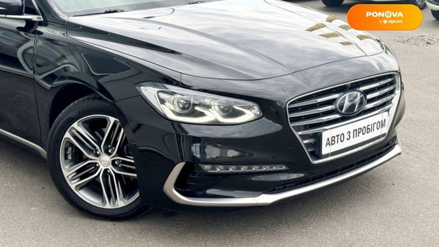 Hyundai Grandeur, 2018, Бензин, 3 л., 99 тис. км, Седан, Чорний, Київ 97813 фото