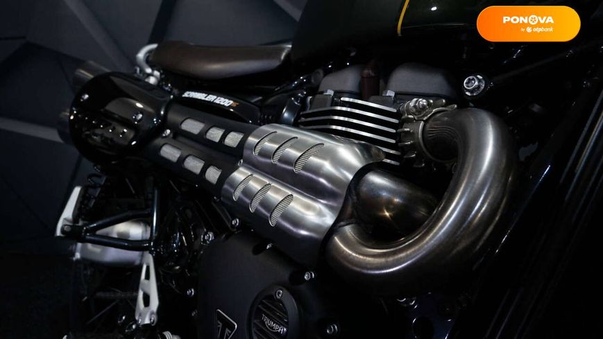 Triumph Scrambler, 2019, Бензин, 1200 см³, 9 тыс. км, Мотоцикл Классик, Зеленый, Киев moto-37606 фото