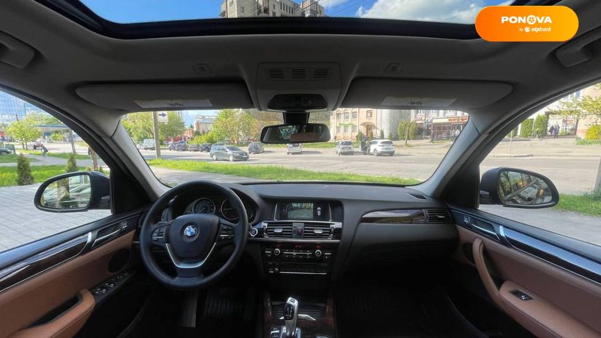 BMW X3, 2016, Бензин, 2 л., 141 тис. км, Позашляховик / Кросовер, Синій, Львів 40869 фото