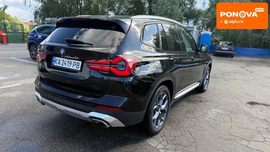 BMW X3, 2023 р., Бензин, 18 тис. км, Позашляховик / Кросовер, Чорний, Софіївська Борщагівка AT-10418848 фото