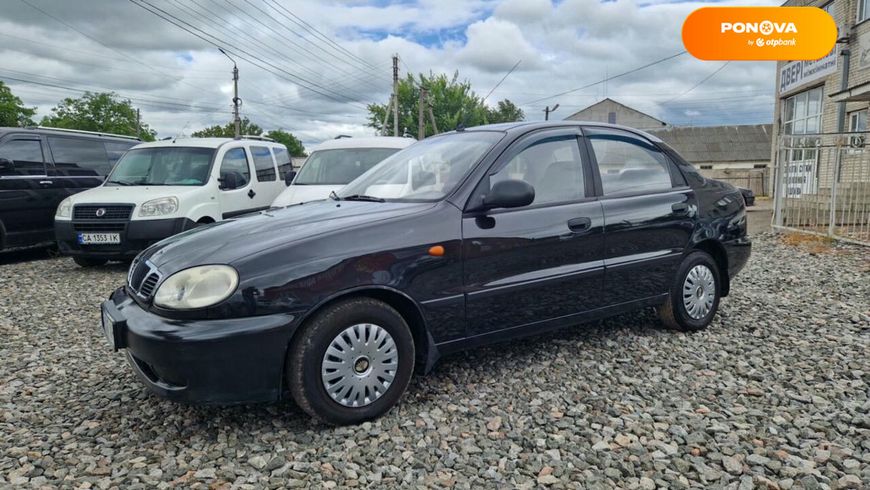 Daewoo Lanos, 2009, Бензин, 1.4 л., 134 тис. км, Седан, Чорний, Сміла 98732 фото